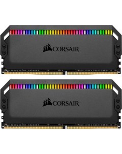 Комплект памяти DDR4 DIMM 16Gb 2x8Gb 3600MHz CL18 1 35 В Dominator Platinum RGB CMT16GX4M2C3600C18 Corsair
