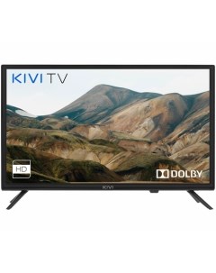 Телевизор 24 24H740LB HD 1366x768 DVB T T2 C HDMIx3 USBx2 WiFi Smart TV черный Kivi