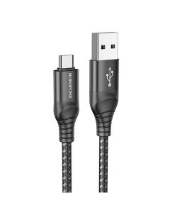 Кабель USB USB Type C 3A 1м черный Delightful BX56 6931474750969 Borofone