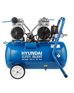 Компрессор безмасляный HYC 3050S 50 л 2 кВт Hyundai