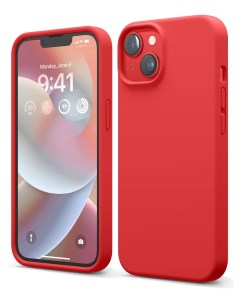 Чехол для iPhone 14 silicone Red Elago