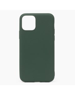 Чехол для Apple iPhone 11 Pro силиконовый Soft Touch 2 темно зеленый Promise mobile