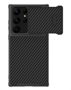 Чехол для Galaxy S23 Ultra Synthetic Fiber Black Nillkin