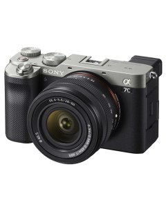 Беззеркальный фотоаппарат Alpha a7C Kit 28 60 серебристый Sony