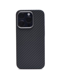 Чехол для iPhone 14 Pro с MagSafe Kevilar черный кевларовый Keephone