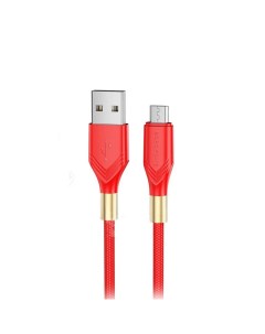 Кабель micro USB USB BX92 1 м красный Borofone