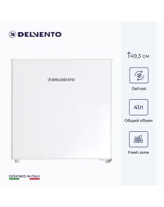 Холодильник VOW21601 белый Delvento