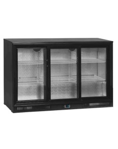 Холодильная витрина DB300H 3 черный Tefcold