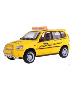 Машина 9079 С Автопарк Такси на батарейках в коробке Playsmart
