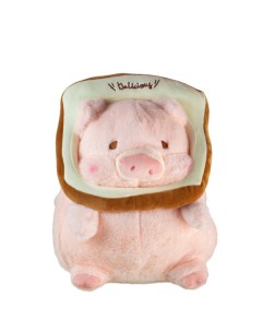 Мягкая игрушка Свинья LULU Пухля Поросенок Pig 25 см Plush story