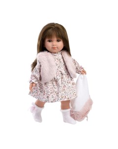 Кукла мягконабивная 35см Sara 53546 Llorens