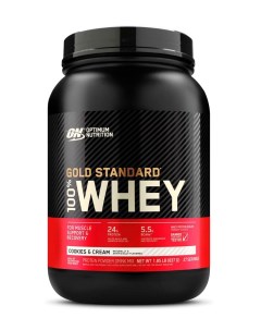 Сывороточный протеин Gold Standard 100 Whey 1 85 lb Cookies and Cream Optimum nutrition