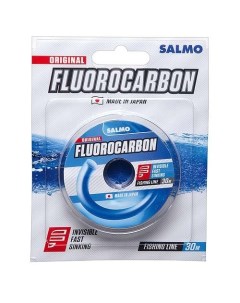 Леска монофильная Fluorocarbon 0 12 мм 30 м 1 3 кг clear Salmo