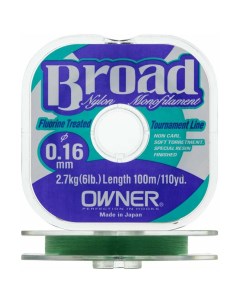 Леска Broad 100 m 0 16 mm Owner