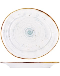 Тарелка сервировочная из фарфора Kunstwerk