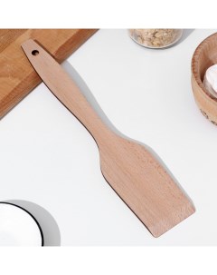 Лопатка кухонная деревянная буковая Nobrand