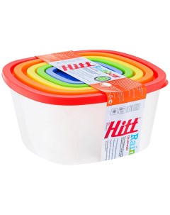 Контейнер пищевой Rainbow 5 штук H28 1003 Hitt