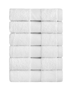 Комплекты полотенец Белый 6 штук Karna