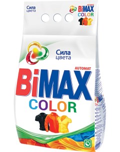 Стиральный порошок Color автомат 6 кг Bimax
