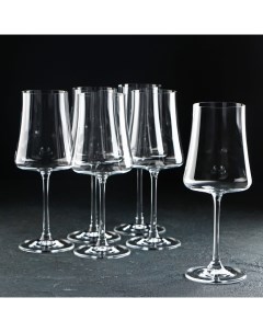 Набор бокалов для вина Экстра 460 мл 6 шт Crystal bohemia