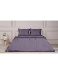 Комплект постельного белья Solid Tencel цвет Аметистовый 140x205 см Askona