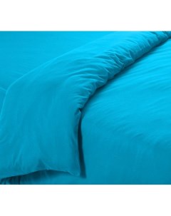 Пододеяльник трикотажный голубой 2 спальный Текс-дизайн