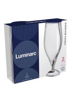 Набор бокалов для пива Французский ресторанчик 2шт 620мл Luminarc
