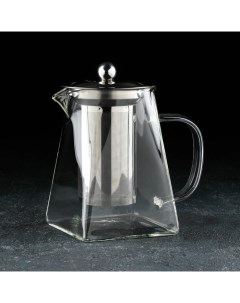 Чайник стеклянный заварочный с металлическим ситом Дарси 750 мл Magistro