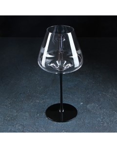 Бокал для вина Идеал 700 мл цвет чёрный 11 5х25 см Magistro