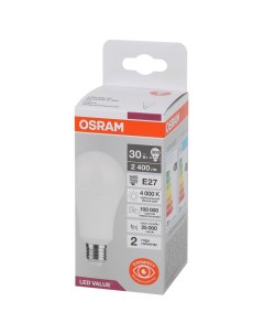 Лампа светодиодная LED Value 2400лм 30Вт замена 300Вт 4000К Osram