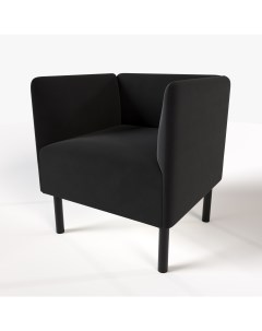 Кресло Монреаль черное 68х54х75 Salon tron