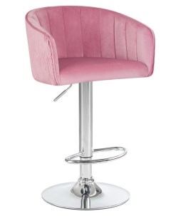 Барный стул DARCY LM 5025 rose хром розовый Империя стульев