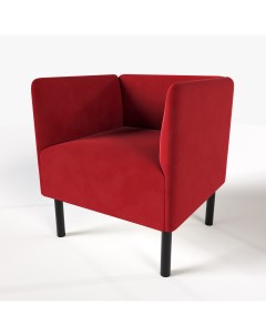 Кресло Монреаль красное 68х54х75 Salon tron