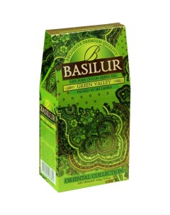 Чай Green Valley зеленый листовой 100 гр Basilur