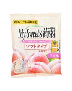 Мармелад My Sweets Конняку с коллагеном Персик 128 г Shimonita bussan