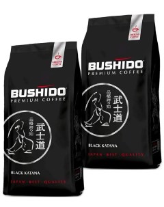 Кофе молотый Black Katana 227 г х 2 шт Bushido