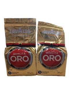 Кофе молотый Qualita ORO походный 50 г х 2 шт Lavazza