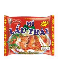 MI Lau Thai Лапша быстрого приготовления со вкусом креветки 83г Vina acecook