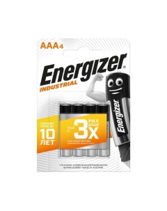 Батарейки Industrial E92 AAA 4шт уп E301424603 Energizer