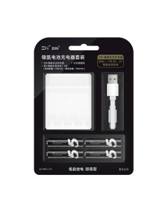 Зарядное устройство Xiaomi PB401 аккумуляторы AA 1750мАч 4 шт Зми