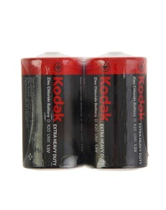 Батарейка солевая Extra Heavy Duty D R20 2S 1 5В спайка 2 шт Kodak