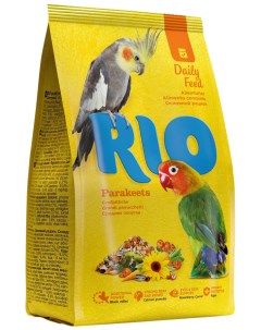 Корм для средних попугаев Daily Feed 1 кг Rio
