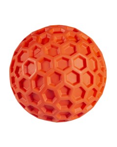 Игрушка для собак резиновая Шестигранный мячик оранжевая 5 5х5 5х5 5см Duvo+