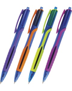 Ручка шариковая Phantom color 142938 синяя 0 7 мм 1 шт Brauberg