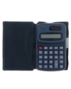 Калькулятор карманный с чехлом 8 разрядный kc 888 работает от батарейки таблетка ag 10 Nobrand