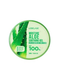Soothing Gel Moisture Aloe 100 Гель для кожи Алое увлажняющий 300 Lebelage
