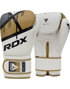 Перчатки тренировочные BGR F7GL 8oz белый золотой Rdx