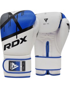 Перчатки тренировочные BGR F7U 16oz белый синий Rdx