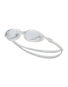 Очки для плавания Chrome NESSD127000 прозрачные линзы регул пер белая оправа Nike