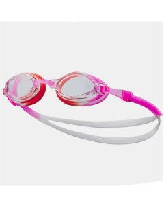 Очки для плавания детские Chrome Youth NESSD128670 прозрачные линзы регул пер красн роз оправа Nike